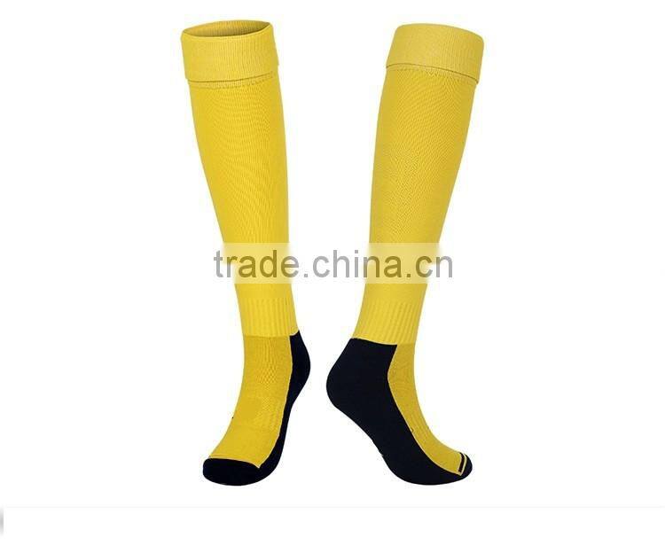 Wholesale top sale nylon cotton soccer socks