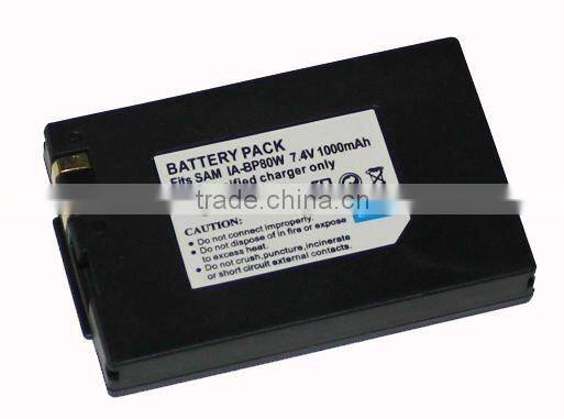 batteries for digital cameras 7.4V 700mah for Samsung IA-BP80W