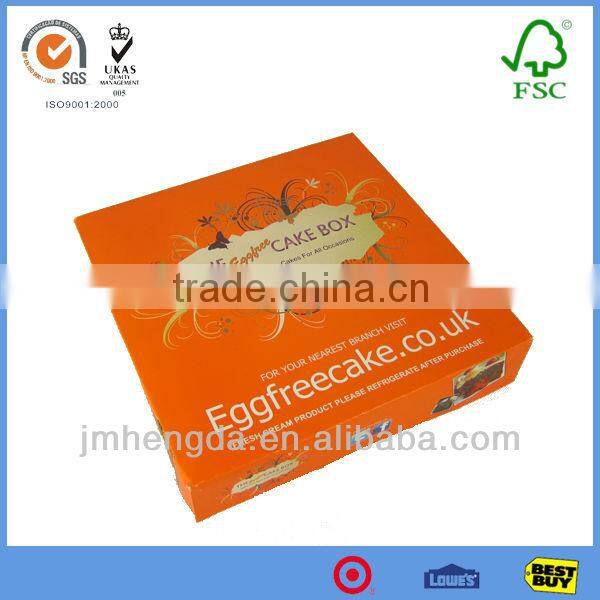 Eco-friendly Customized Cake Packaging Supplies With Rich Experiences