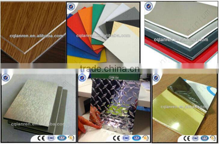 Waterproof exterior wall panels/ aluminum composite panel/building wall cladding materials