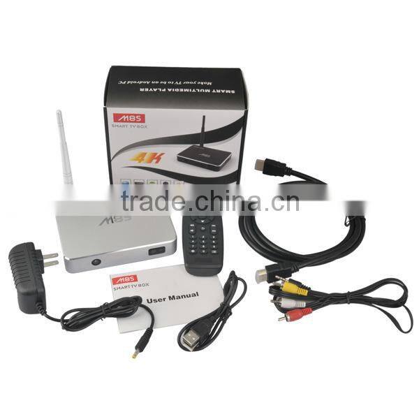 M8S RK3288 Quad core 4.4 full hd 1080p porn video android tv box 2G/16G bluetooth 4.0 and 2.0MP camera with remote control