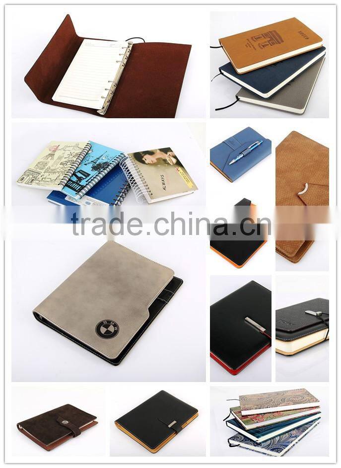 PU leather executive padfolio customized