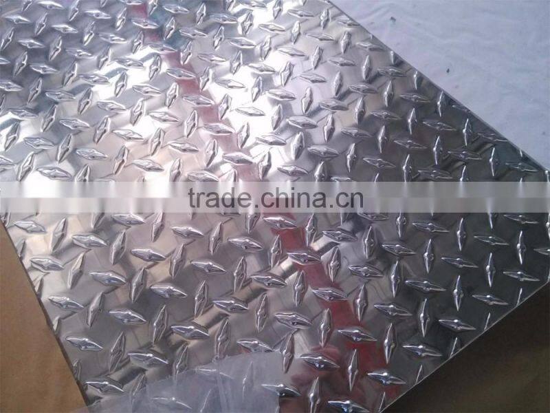 Cast 1050 1060 H24 diamond aluminum plate