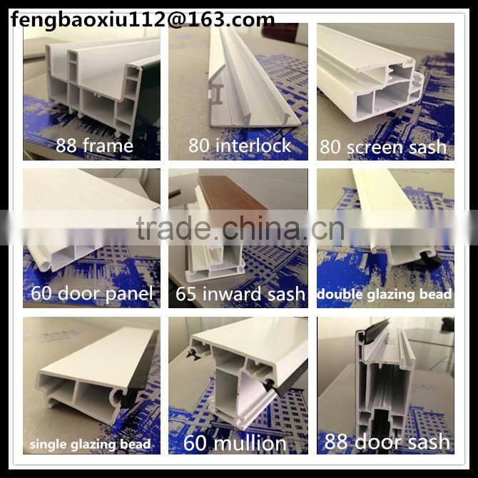 best selling plastic products/upvc profiel for window and door