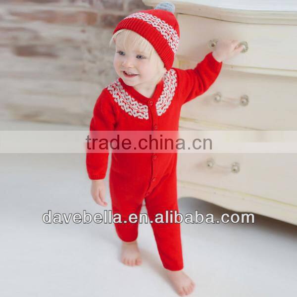 wholesale baby clothes cotton red coverall infant clothing
