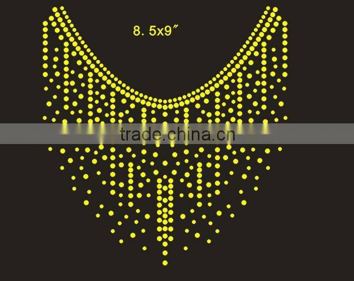 DTY rhinestone transfer design,hot fix rhinestone motifs