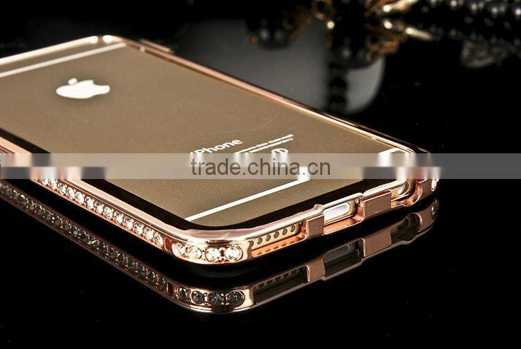 Case Factory custom design accepted for mobile phone metal case for iPhone 6