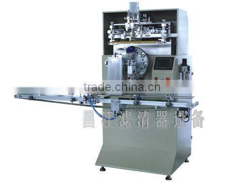 Fast Speed Round Oil Filter Making Machine for Silk Printing , Easy Operation