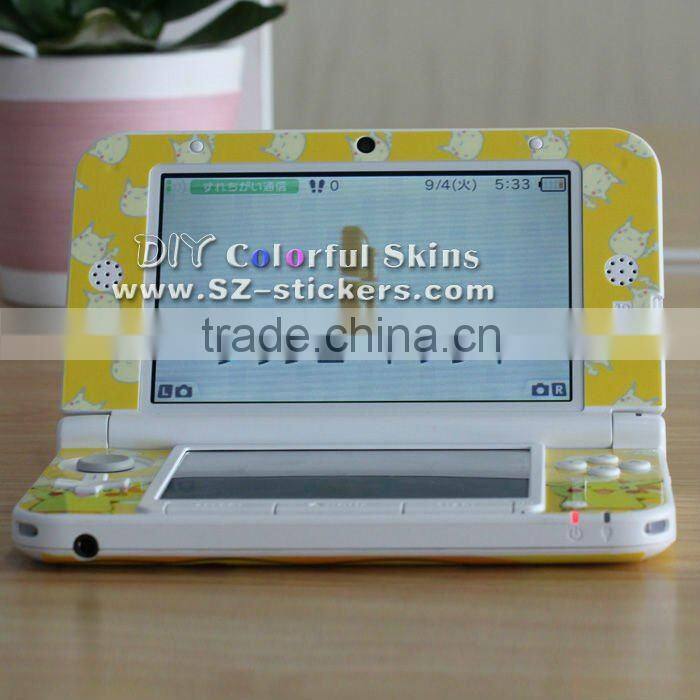 Customize skin sticker for nintendo 3ds xl skin