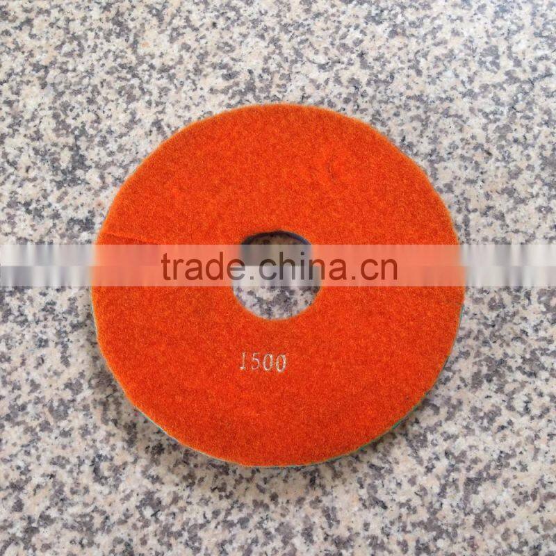 Diamond Polishing Pad 8 inch (200 mm) Granite Marble Slab Abrasive Disc Diamond Tools Polishing Wheel Thickness 10 mm Grit 1500