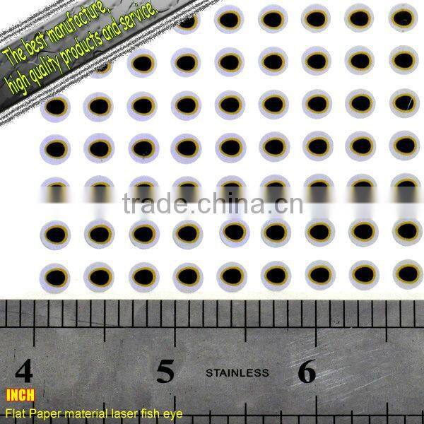 Flat Paper material laser fish eye-CF Lure-0052#