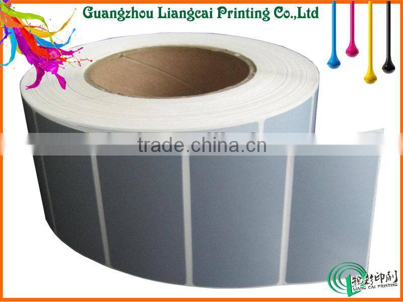 High-grade blank label sticker with glossy lamination