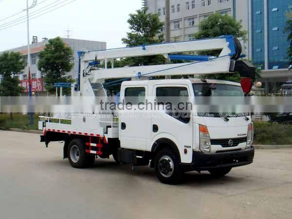 aerial work platform Nissan high-altitude skylift truck