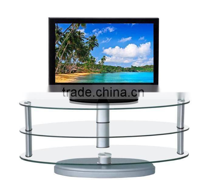 Newest Style Oval Glass Furniture TV Table