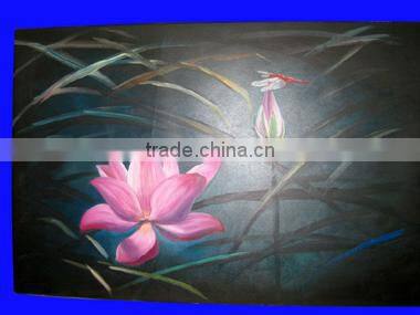 2014 new design scenery canvas frame paints