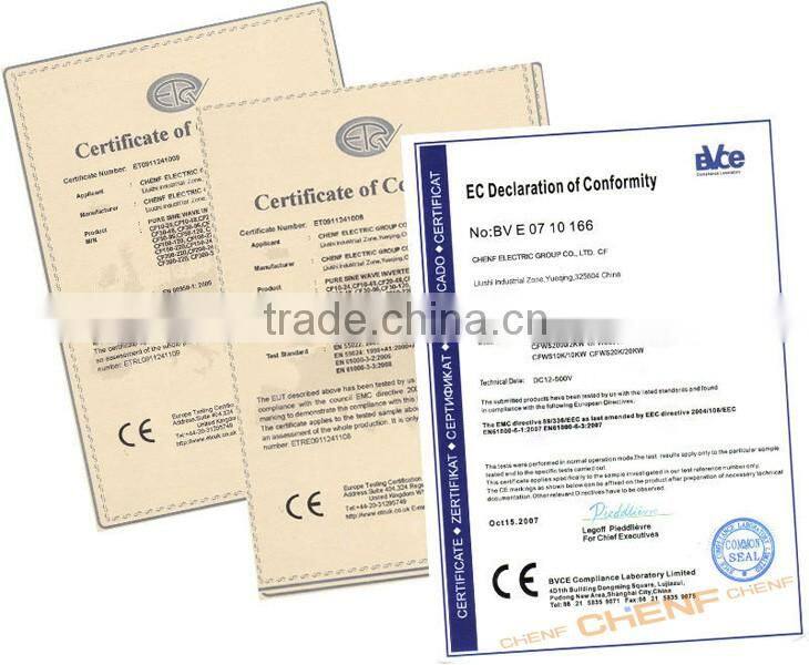 CHENF new invention 5kw Pure Sine Wave solar energy Inverter with LCD display