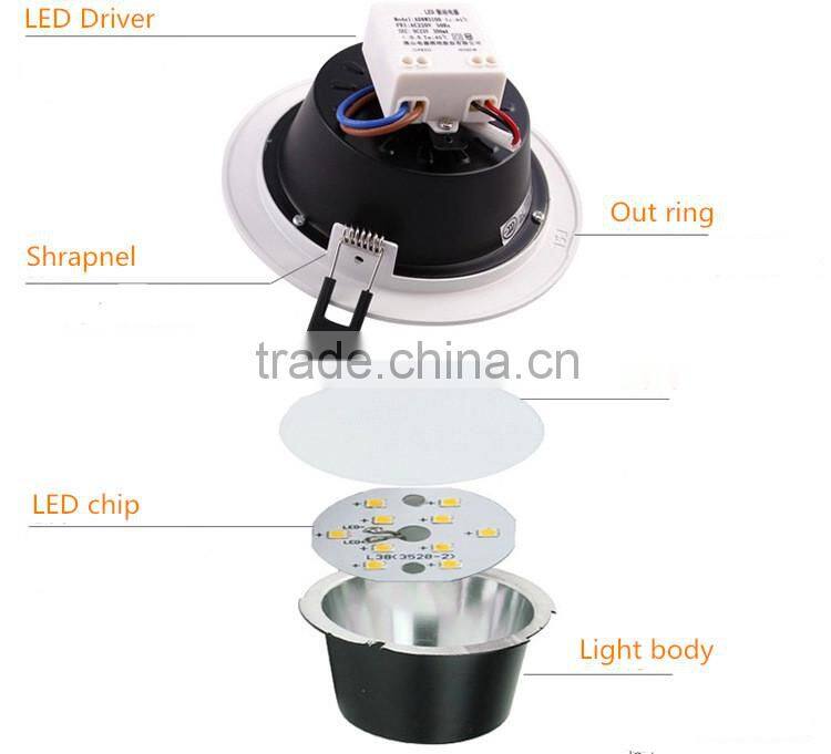 2014 energy saving LED downlight 12W 10W