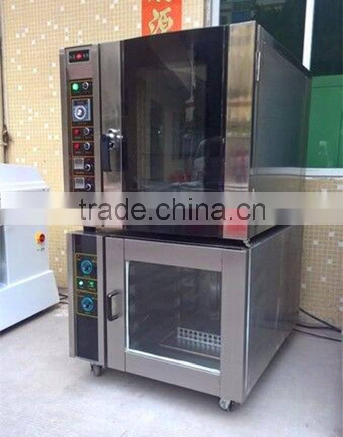 Hot Sale 5 Trays Gas Convection Oven With Proofer