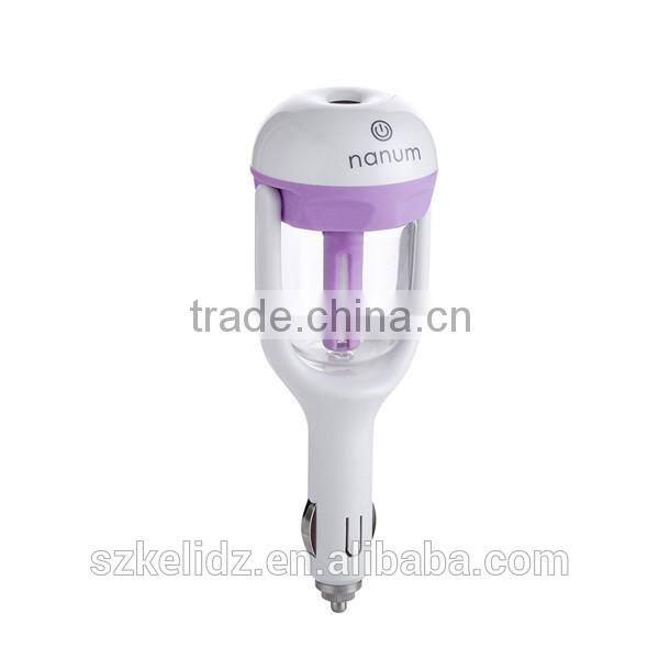 Mini Car Charger Humidifier, Air Purifier Humidifier Aromatherapy Car Supplies