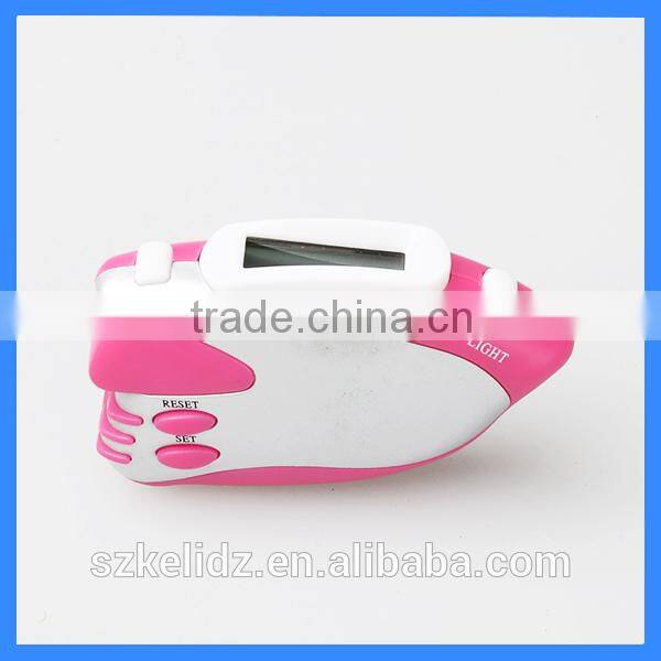 Multifunction Pedometer with LED light,Pedometer with belt clip