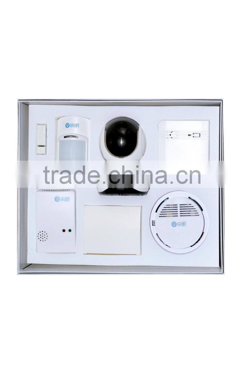 720P HD IP Camera WiFi Home House Alarm System Security Kit Remote Controller