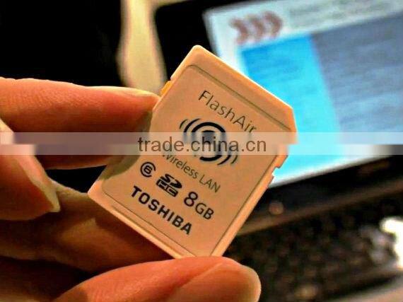 WiFi SD Card for Toshiba FlashAir 8GB Class 6 SD Card with Embedded Wireless LAN memory card flash air wholesales sd card