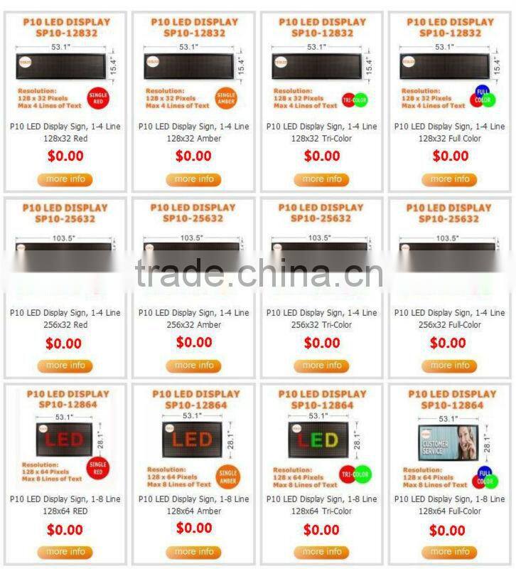 Mono/Single Color Red LED Module P10 320mm*160mm