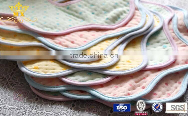 100% cotton softtextile baby bandana bibs