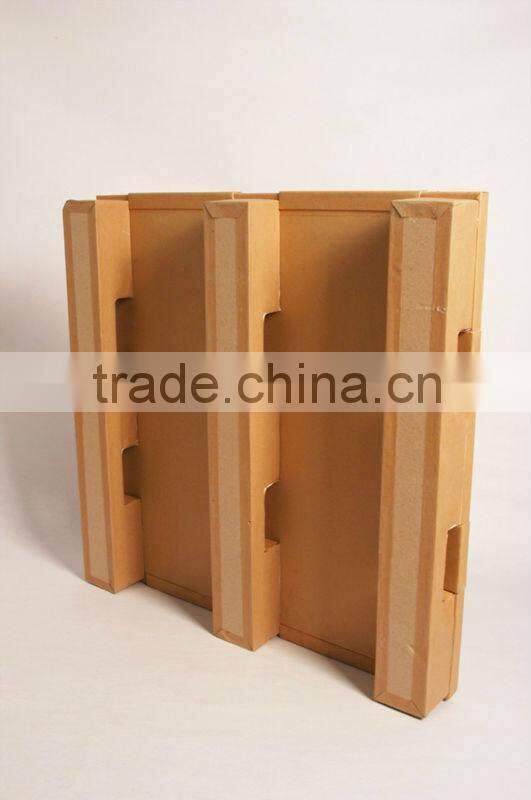 Professional Recyclable 1100 x 800 x 130 mm Corrugated Cardboard Paper Pallet