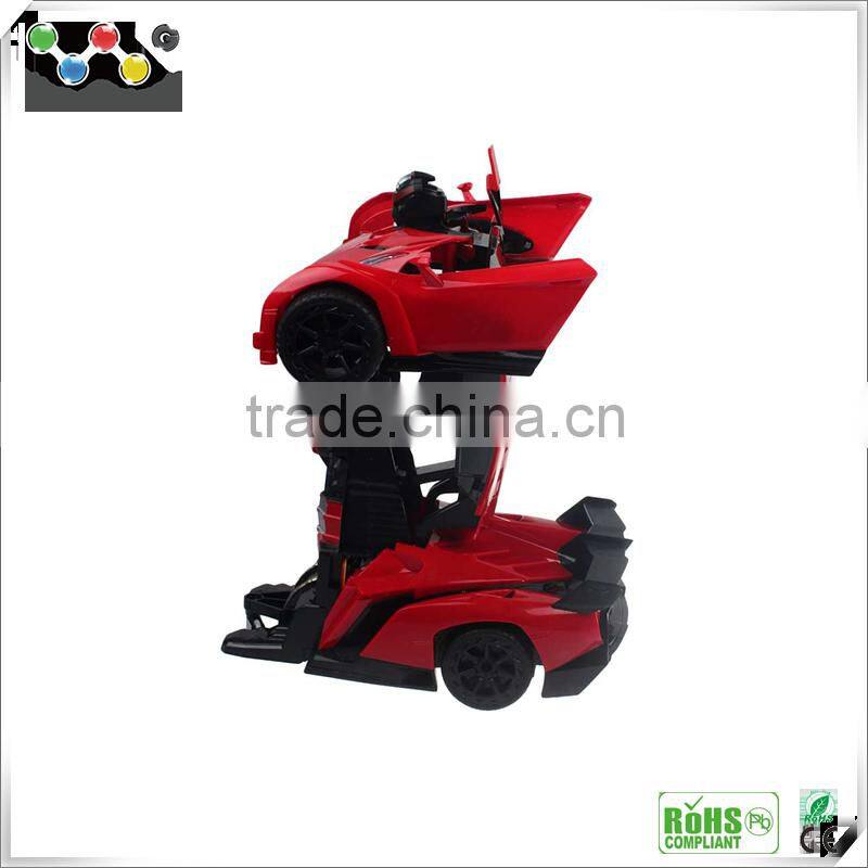 popular selling electric four-wheel toys car deformation toys car with remote control