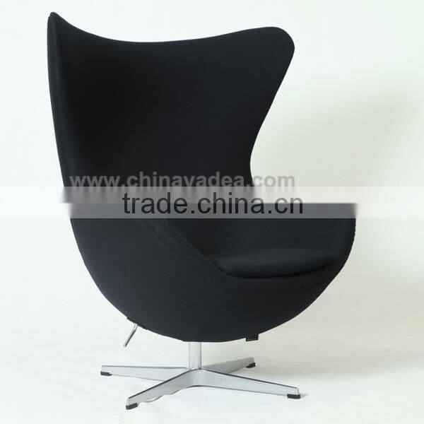 Hotel furniture colorful cafe chair Arne Jacobsen Egg chair replica factory