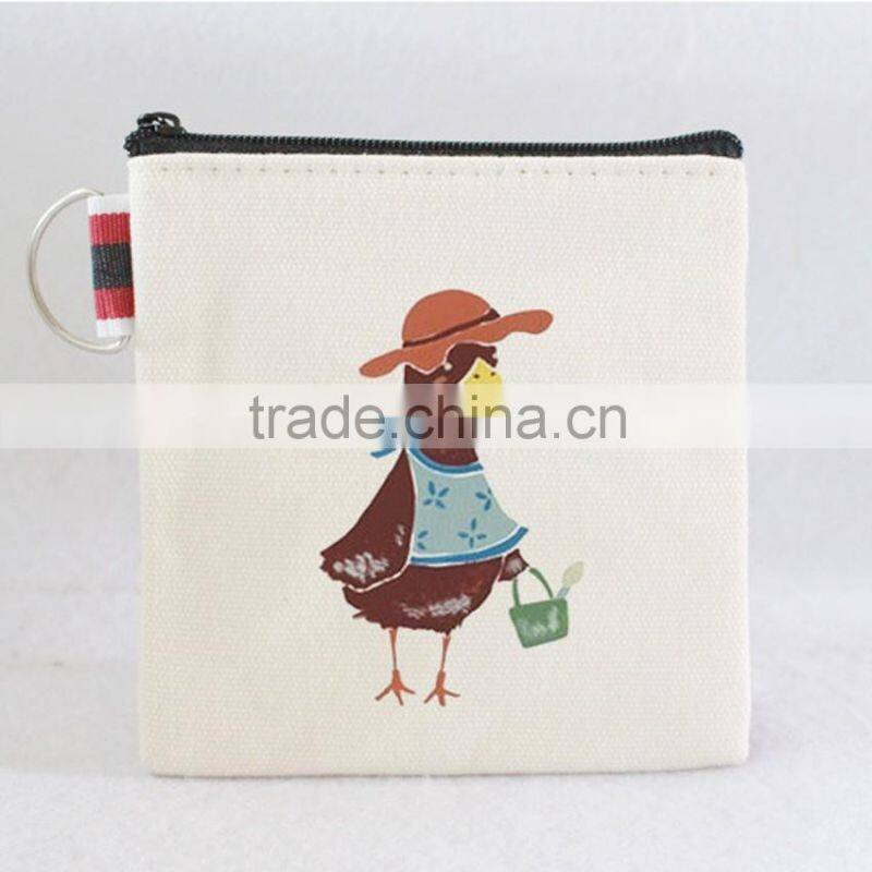 Custom stationery bag pencil bag with elephant printed