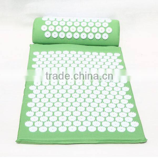 Acupuncture Massager Mat and Pillow Set