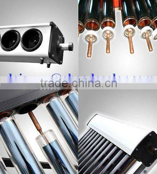 Heat Pipe Solar Collector with Vacuum Tube and Aluminum Frame