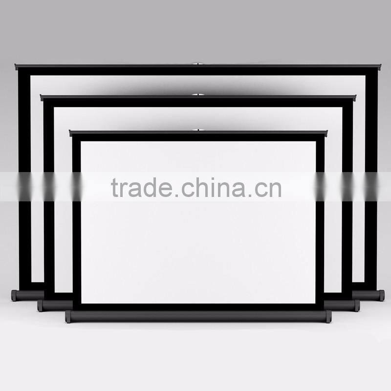 2016 new portable small projection screen mini projector screen