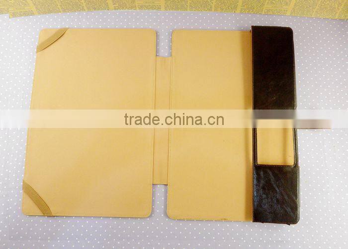 Luxury PU leather laptop protector case for lenovo PC case for notebook computer cover wholesale