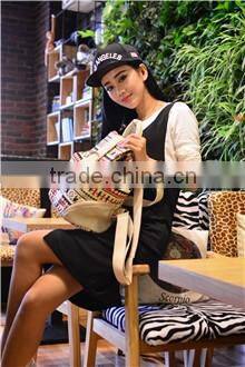 Hot selling canvas bags women backpack