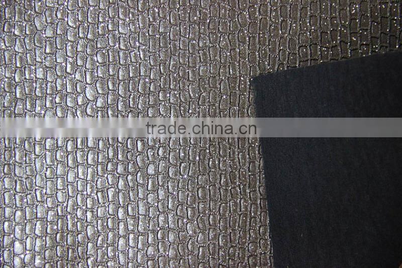 PVC leather for decoration synthetic leather