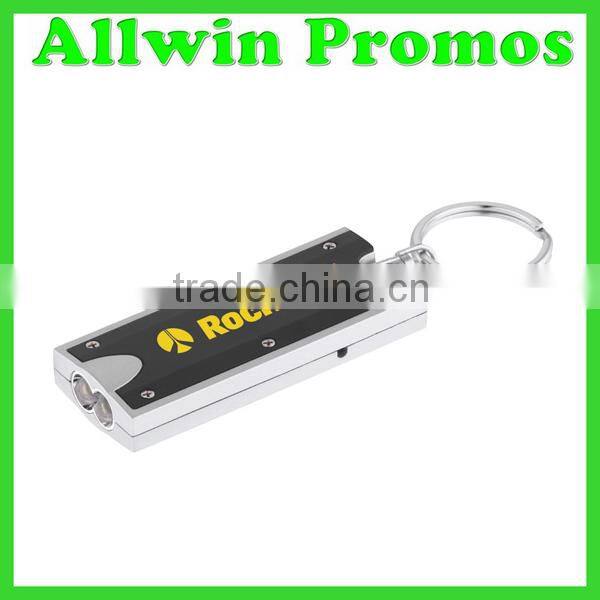 Promotional Double LED Light Keychain