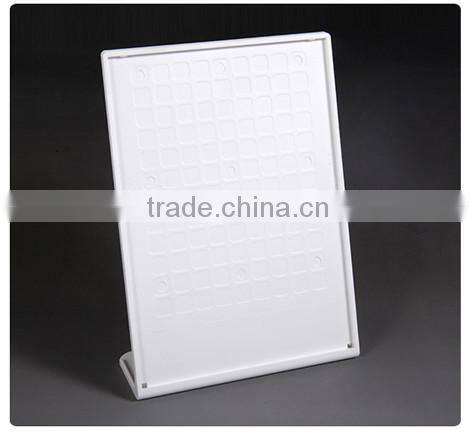 2015 new design 6''*9'' plastic ''L'' shaped sign holder Menu holder