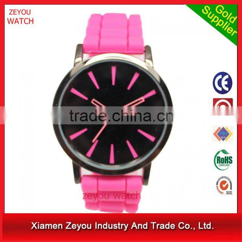 R0719 Factory Price Custom Design Wrist Watch, Fashion Silicone Watch