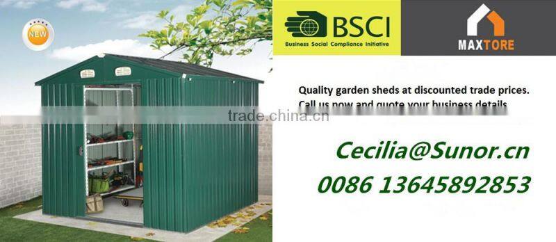 Premium quality metal garden shed