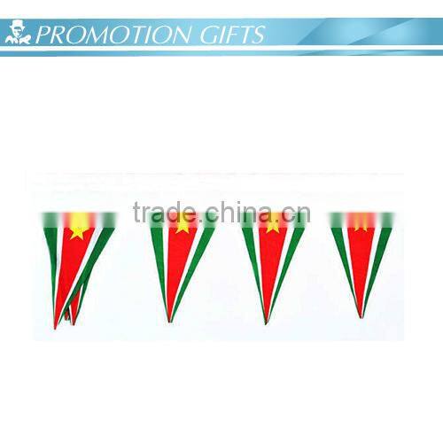Wholesale Promotion Pennant triangle string flag