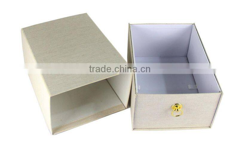 Vintage style storage box cardboard drawer storage box fabric storage box