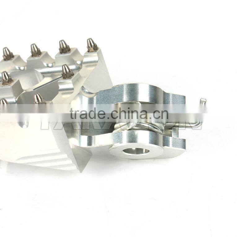 Suzuki RMZ450 CNC Aluminum Motocross Footpegs Footrest Foot peg