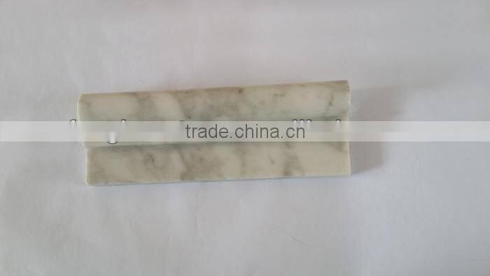 Bianco carrara ogee 2 chair-rail frame moulding