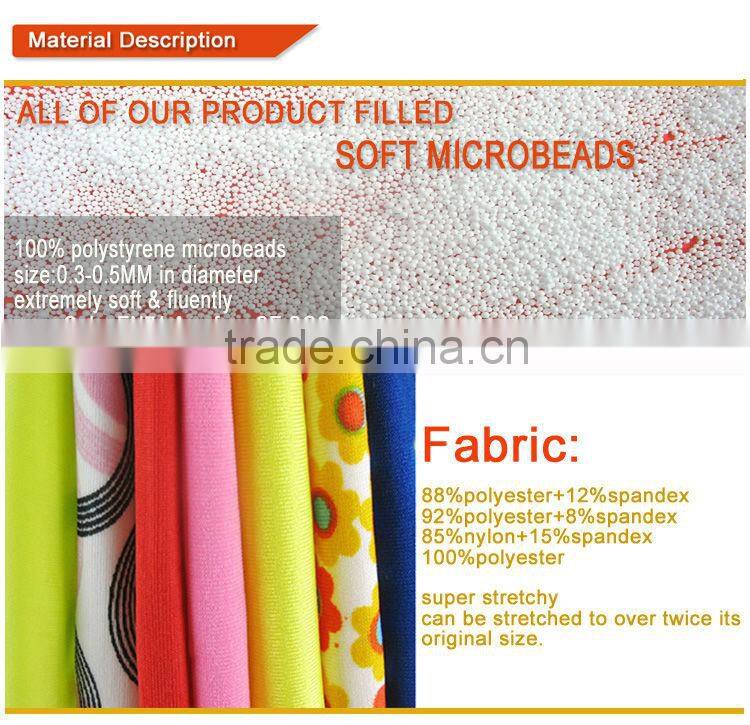 2014 Hot Selling u shape pillow filled with soft polystyrene beads