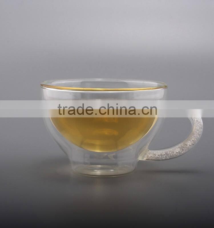 Promotional wholesale ECO friendly fashion glass coffee cup coffee cup and saucer coffee cup sleeves