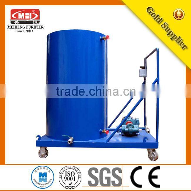 JL series Easy Operation Mini Oil Tank & Oil Filtration Trolleys potassium alum stone
