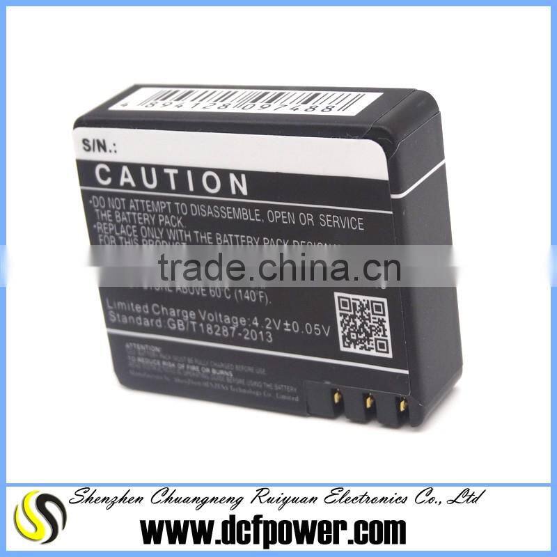 900mAh CS-RBS103MC Part No 103-004 3.7V Li-Polymer Battery fit for Rollei Actioncam S50, S-50, S50 WiFi and Actioncam S-50 WIFI